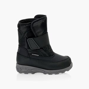 Cougar Black and Gray Kids Snow Boots